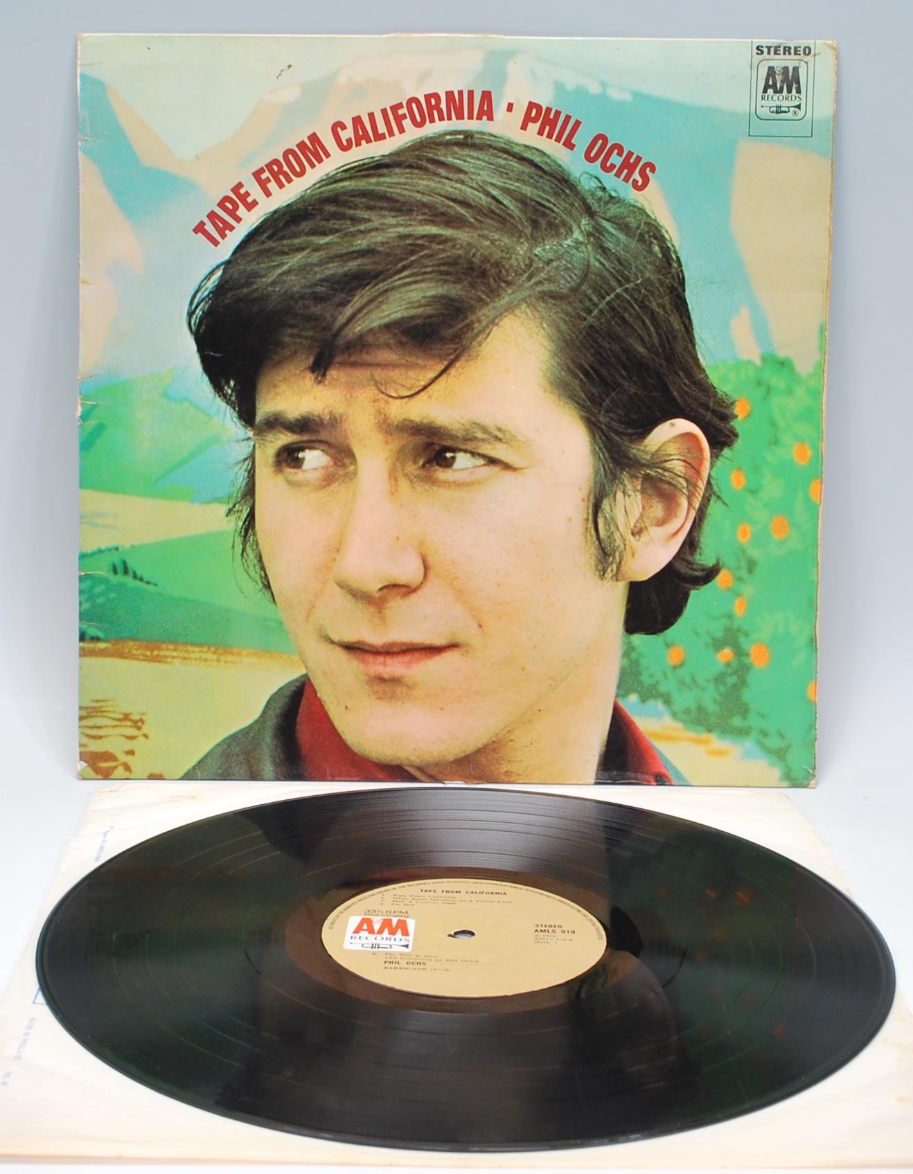 Vinyl long play LP record album by Phil Ochs – Tap