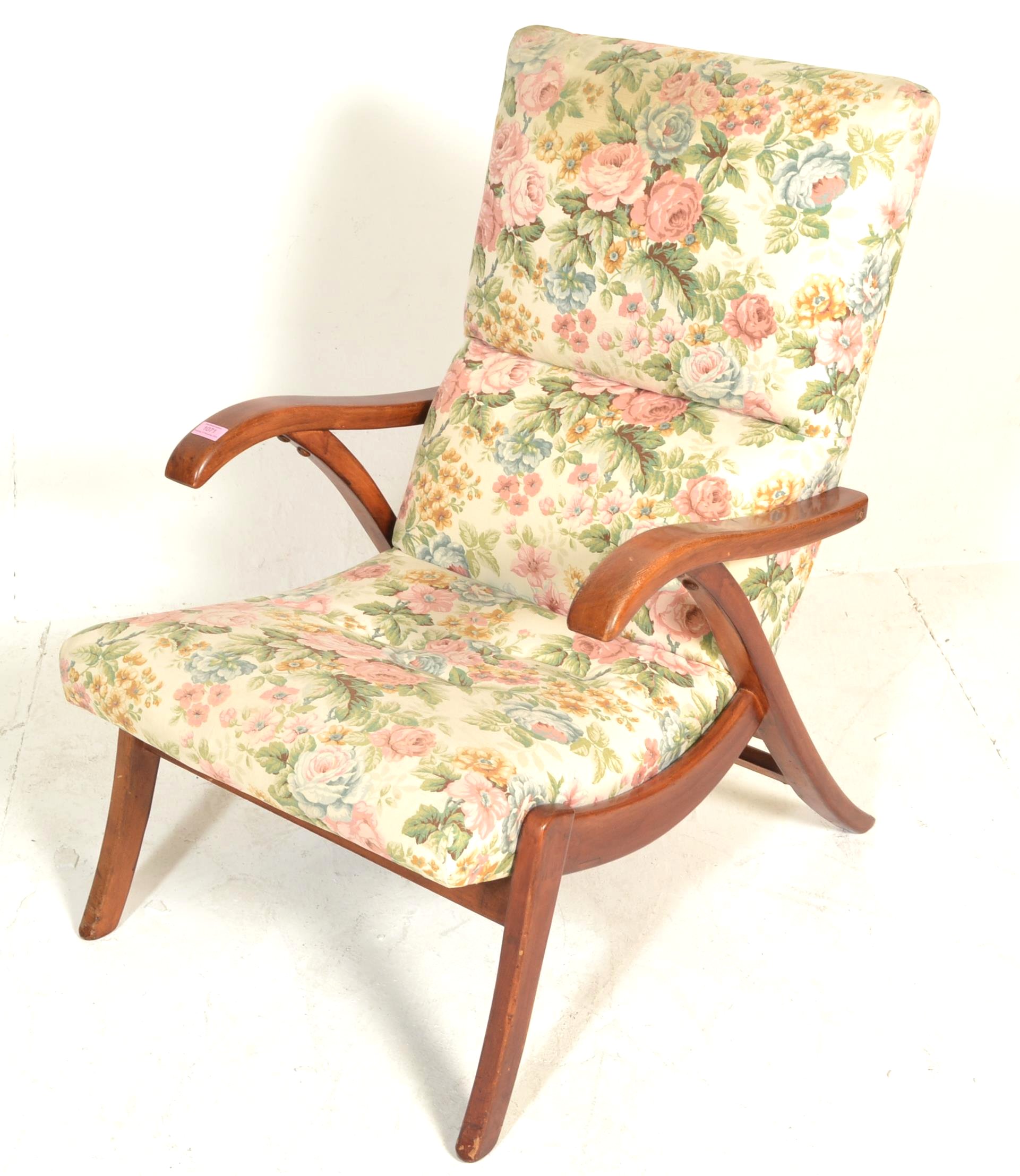 UNUSUAL MID 20TH CENTURY RETRO EASY / LOUNGE CHAIR / ARMCHAIR - Image 2 of 5