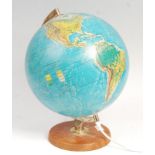 ORIGINAL VINTAGE 1970'S SCAN-GLOBE TERRESTRIAL GLOBE