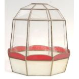 20TH CENTURY WARDIAN CASE / TERRARIUM GEODESIC GLASS CASE