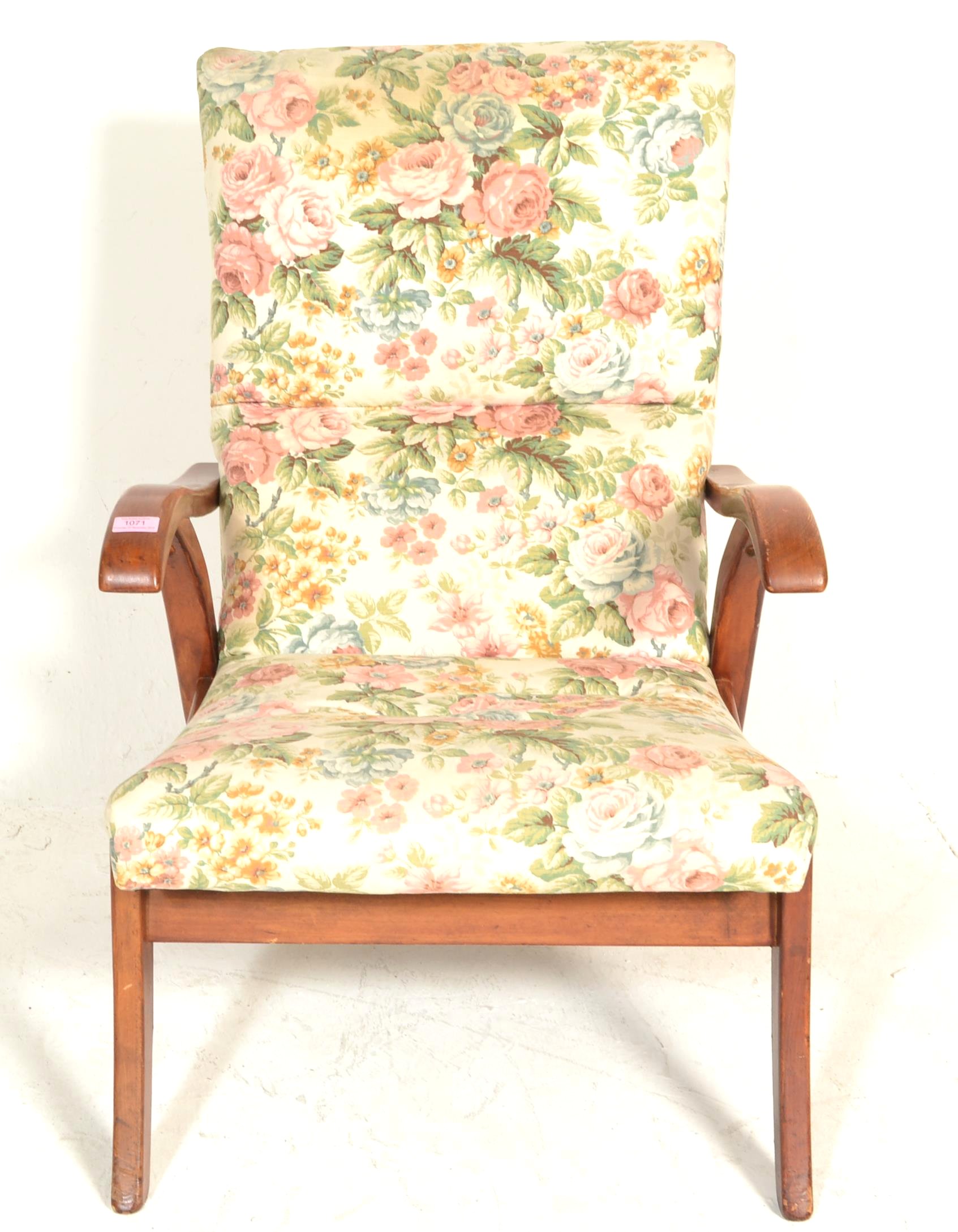 UNUSUAL MID 20TH CENTURY RETRO EASY / LOUNGE CHAIR / ARMCHAIR - Image 3 of 5