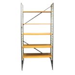 ORIGINAL1960'S LADDERAX UPRIGHT SHELVING UNIT BY STAPLES