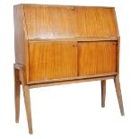 ORIGINAL GREAVES AND THOMAS PUT-U-UP 1960'S TEAK WOOD BUREAU