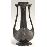 19TH / 20TH CENTURY GERMAN PEWTER SECESSIONIST ART VASE