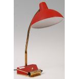 RARE ORIGINAL 1950'S CALENDAR LAMP BY ALUMINOR