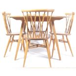 ERCOL MODEL 376 & 384 VINTAGE DINING SUITE BY LUCIAN ERCOLANI