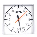 ORIGINAL JPL SQUARE SWIMMING PACE CLOCK