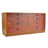 ORIGINAL VINTAGE SWEDISH EIGHT DRAWER CHEST OF DRA