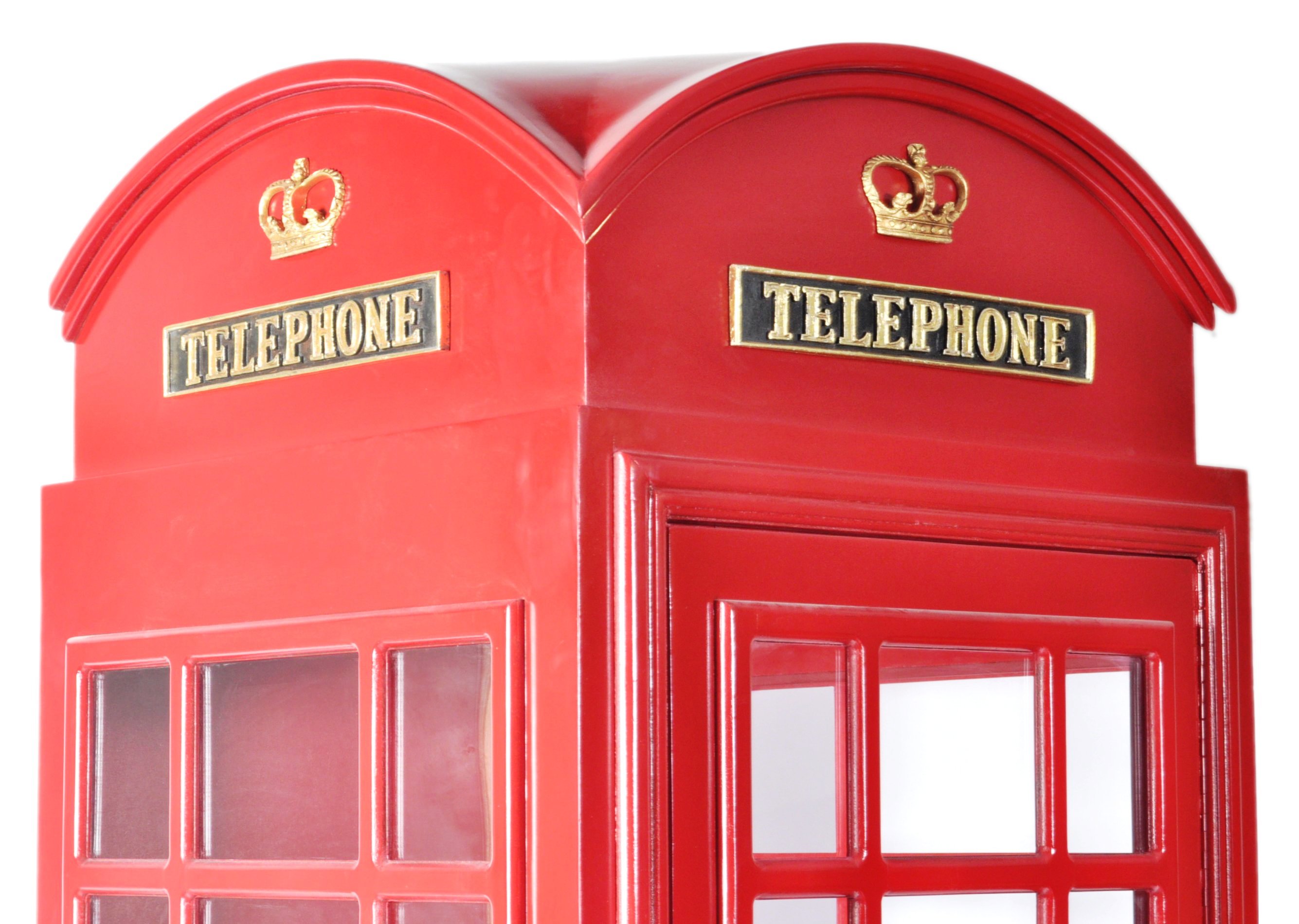 20TH CENTURY REPLICA ICONIC BRITISH RED TELEPHONE - Image 2 of 6