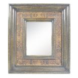 20TH CENTURY ANTIQUE STYLE ITALIAN PAINTED FRAME WALL MIRROR