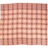 SUPERB VIBRANT PINK WOOLEN WELSH BLANKET RUG