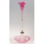 ORIGINAL MURANO VENETIAN CRANBERRY GLASS EPERGNE CENTREPIECE