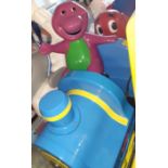 ORIGINAL BARNEY THE DINOSAUR COIN OPERATED CHILDREN'S RIDE