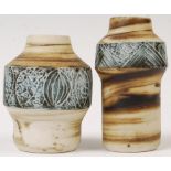 PAIR OF JOHN BEUSMANS FOR CARN POTTERY STUDIO POTTERY VASES