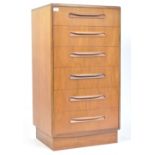 ORIGINAL TEAK WOOD G PLAN FRESCO BANK OF SEVEN DRAWERS