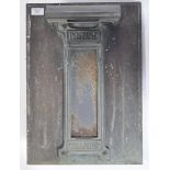 GPO POSTAGE STAMPS BRONZE ANTIQUE VINTAGE STAMP DISPENSER