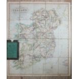 Palmer (James), "A New and Improved Map of Ireland Exhibiting the Mail-Coach and Turnpike Roads, the
