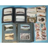 Approximately 350 postcards, including warships, a Mabel Lucie Attwell, two Tucks 'Fairy Land