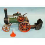 Mamod, TE1 Traction Engine with burner, (no canopy or box).