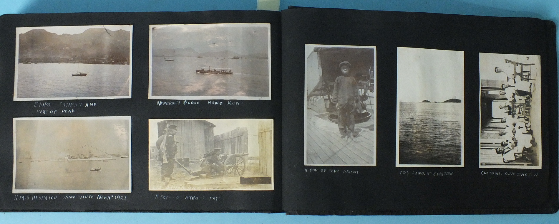 An album of 180 photographs taken during HMS Magnolia's tour, China and Japan 1921-23, showing - Image 2 of 2