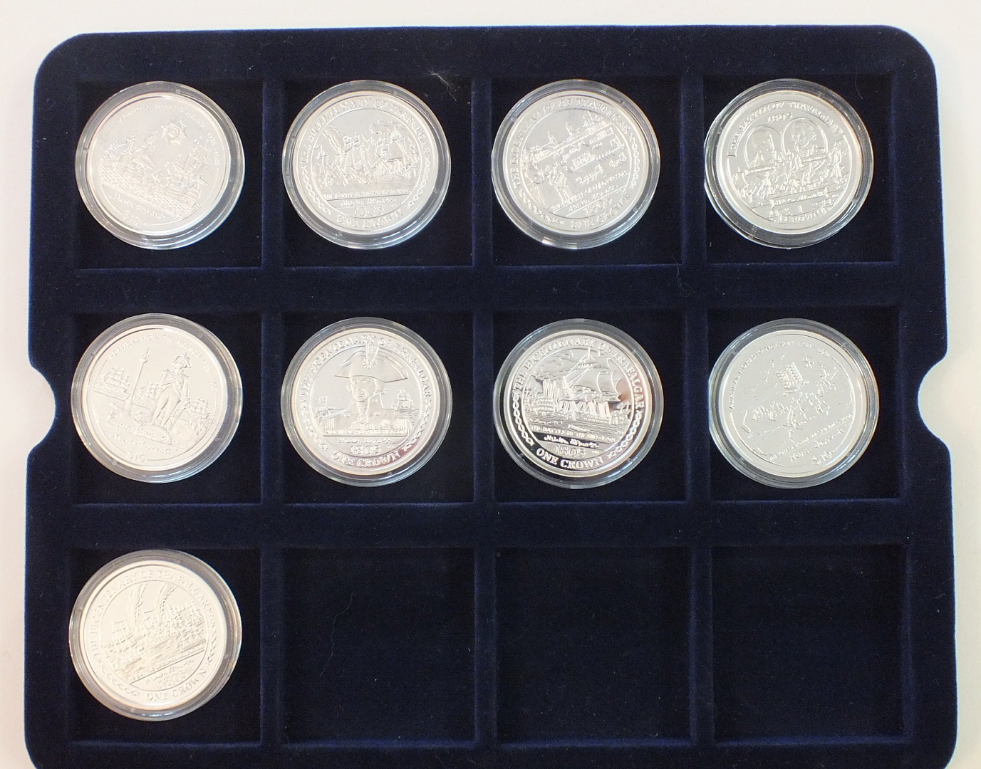 London Mint, "The Vice Admiral Lord Nelson Collection", twenty-one sterling silver coins, in - Image 4 of 5