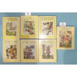 Barker (Cicely Mary), Flower Fairies, seven volumes, plts, dwrps, bds, 12mo, nd (7).