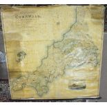 Greenwood (C & Co.), a large-scale Map of the County of Cornwall from an Actual Survey made in the