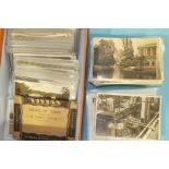 Approximately 300 loose UK topographical postcards.