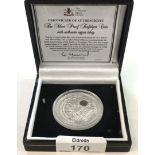 London Mint, "The Vice Admiral Lord Nelson Collection", twenty-one sterling silver coins, in