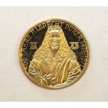 Nuremberg, Free Reichstadt Gold Medal 1971, (999.9 fine stamp), on the 500th birthday of Albrecht