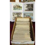 Approximately 770 postcards, mainly UK topographical, loose and in an album.