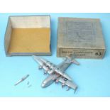 Dinky Toys, No.63, with 63a, Mayo Composite Aircraft "Maia" and 63b 'Mercury' seaplane, both with