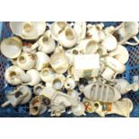 Approximately fifty pieces of crested ware china.