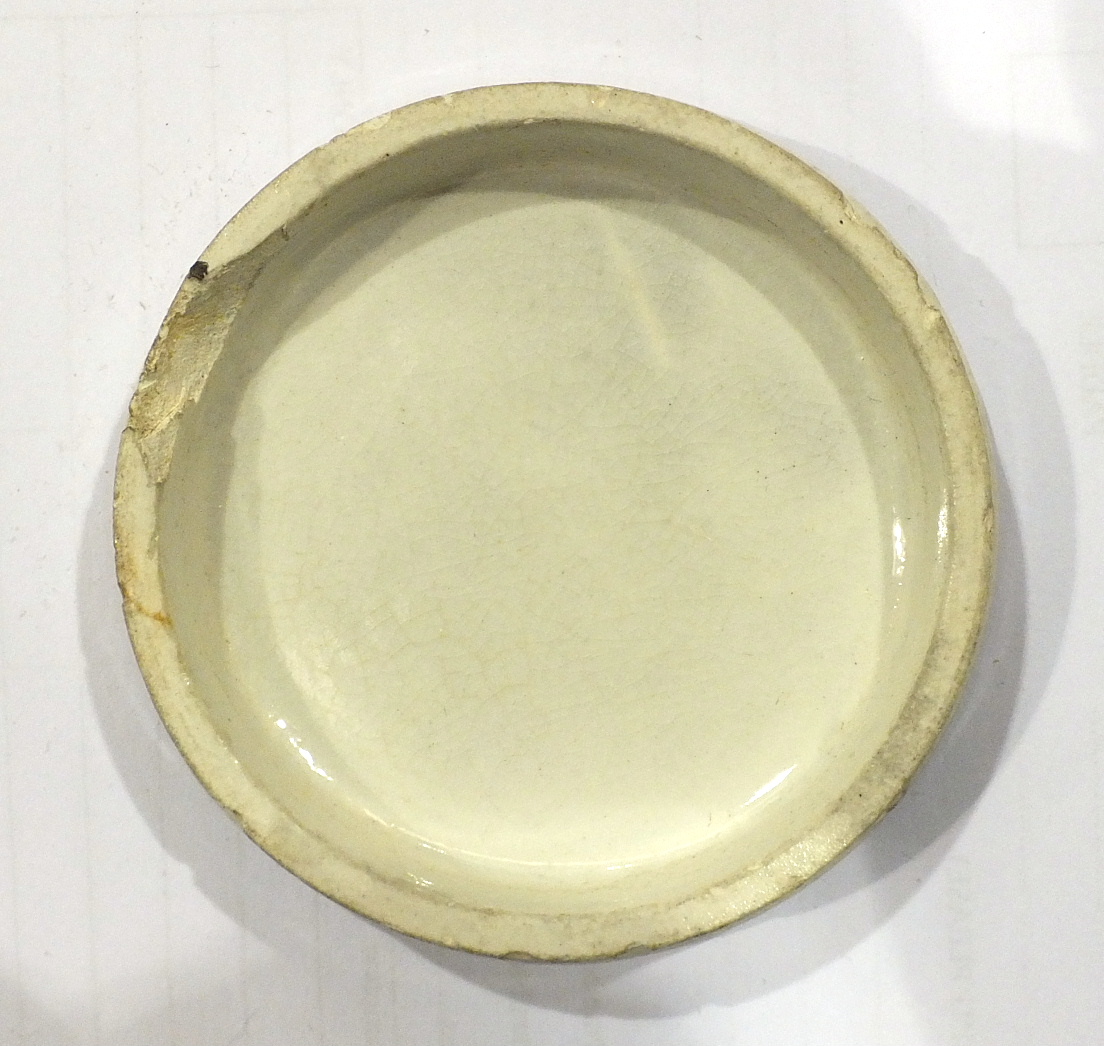 A 'Burgess's Anchovy Paste' pot lid and twenty-four other 19th century advertising pot lids and - Image 10 of 13