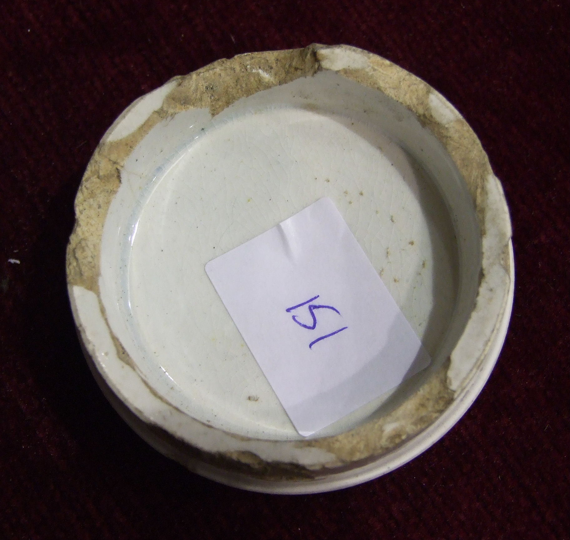 A 'Burgess's Anchovy Paste' pot lid and twenty-four other 19th century advertising pot lids and - Image 5 of 13