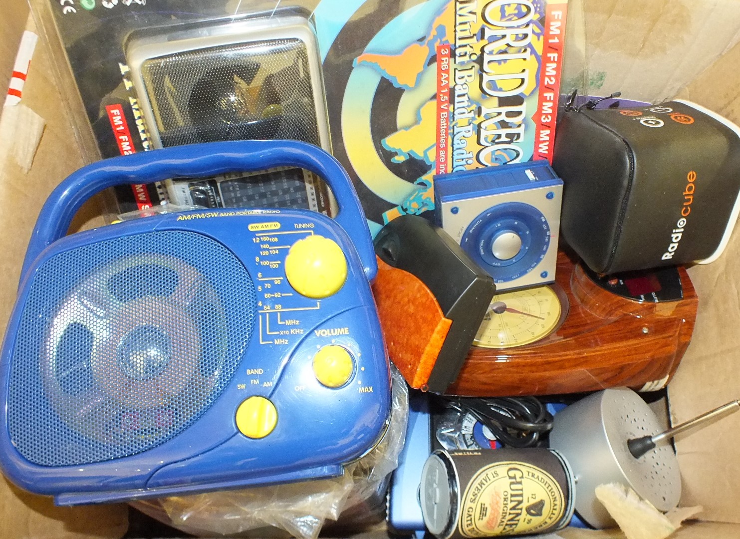 A Phillips Roller teenagers radio/cassette player and a large quantity of other radios and toys. - Image 3 of 3