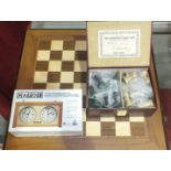 A Jaques, London '1795-1995 The Staunton Chess-Men, Bi-Centennial Edition', in fitted leather