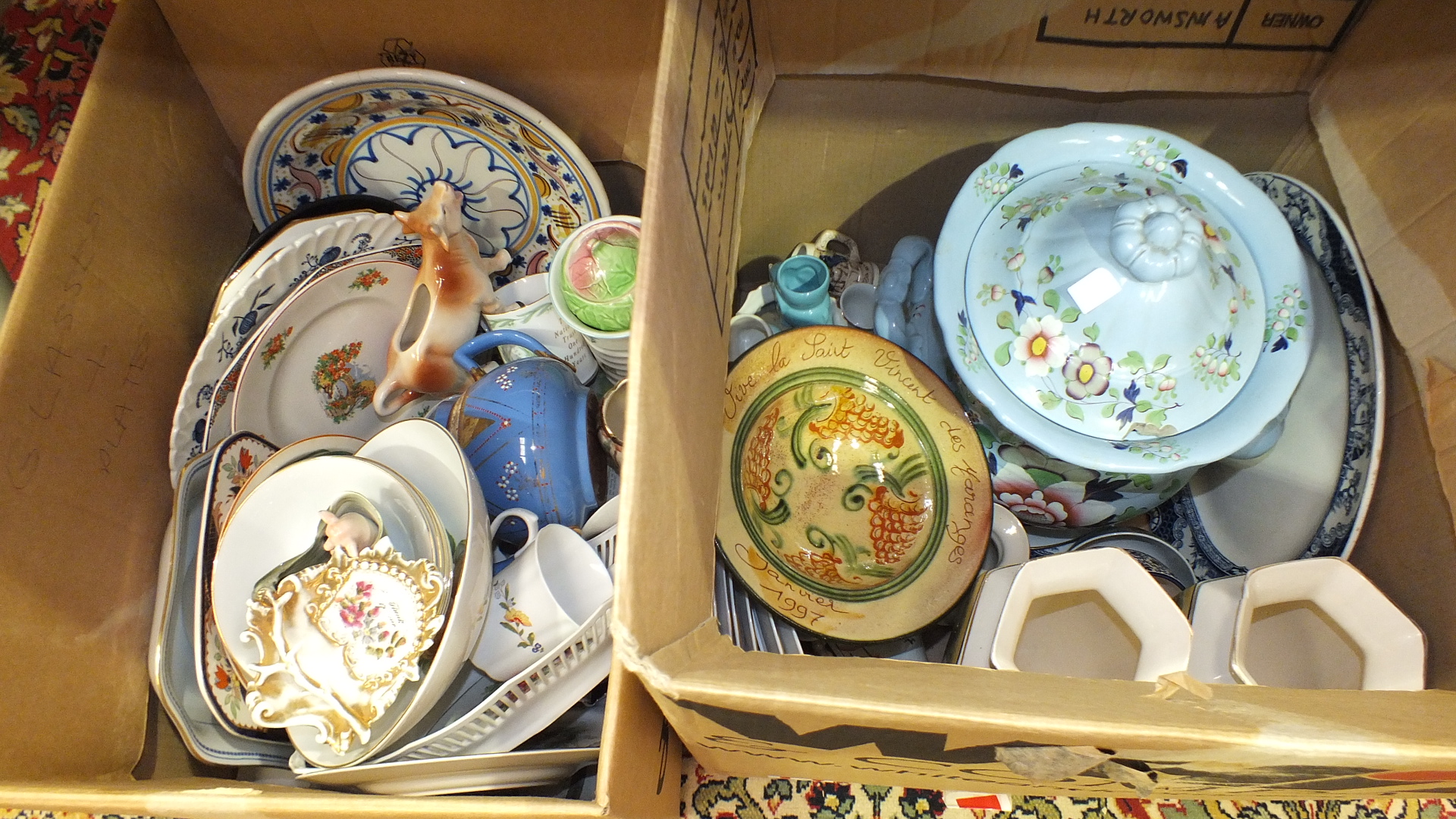 Various teaware, pottery and ceramics. - Image 2 of 2