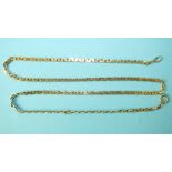 A 14ct gold neck chain, 48cm long, 13.8g.