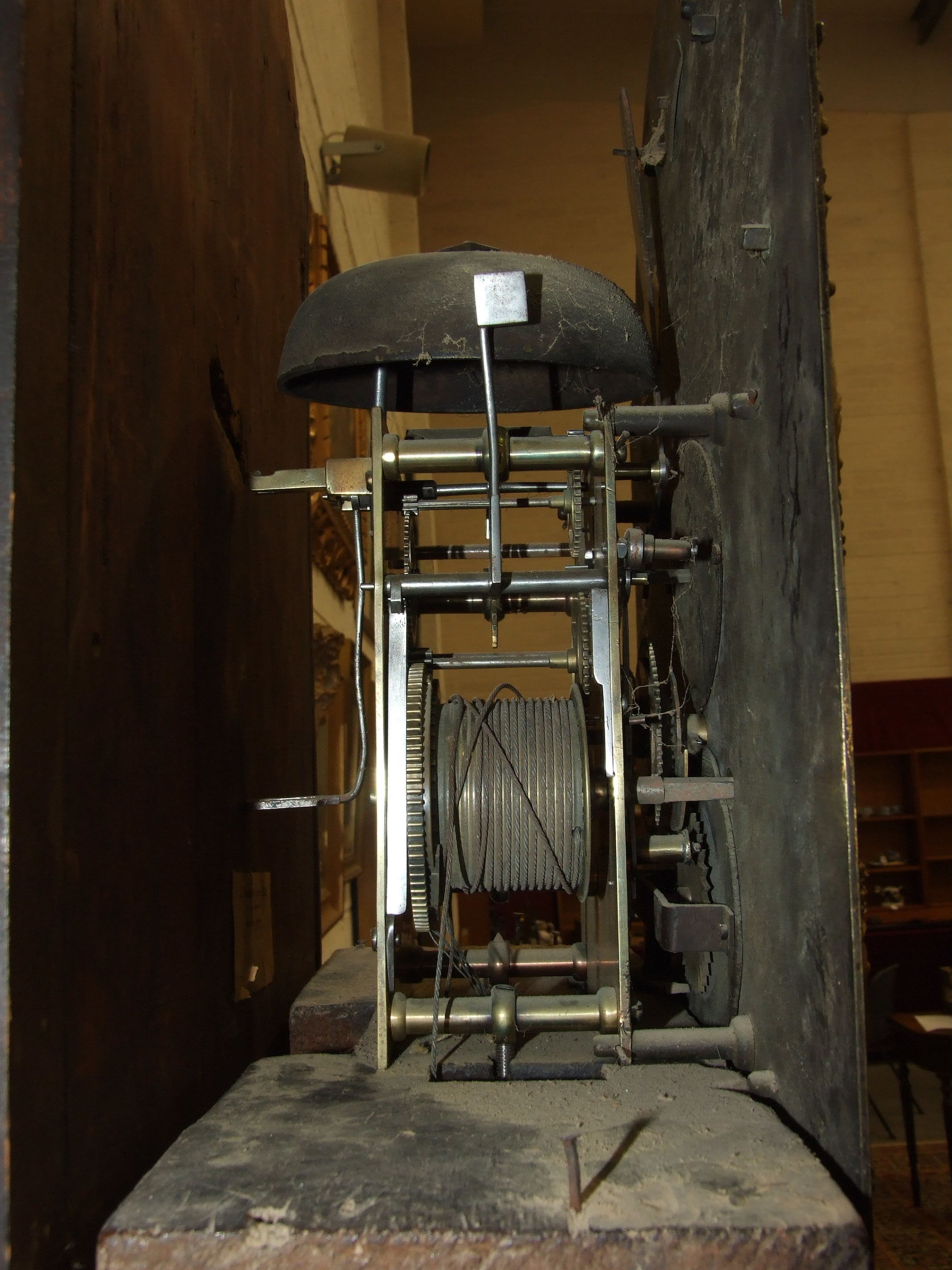 Robert Burfield, Arundel, a late-18th century mahogany long case clock, the case with two-stage - Image 2 of 4