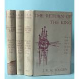 Tolkien (J R R) The Lord of the Rings trilogy, 1st Readers Union edns, dqrps, 8vo, 1960.