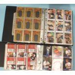 A collection of Pro-Set Golfers cards, Topps WW Heritage Wrestlers and other sporting cards, in