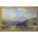 Frederick John Widgery (1861-1942) DOONE VALLEY, EXMOOR Gouache, signed, titled in felt-tip verso,