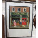 After Peter Heard, 'The King's Arms', a limited-edition coloured print no.276/300, signed and titled