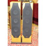 A pair of Monitor Audio Silver 8i Speakers, 89cm high.