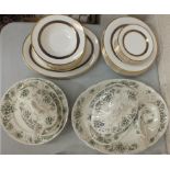 A collection of Royal Doulton 'Harlow' pattern dinnerware, approximately 37 pieces, a collection