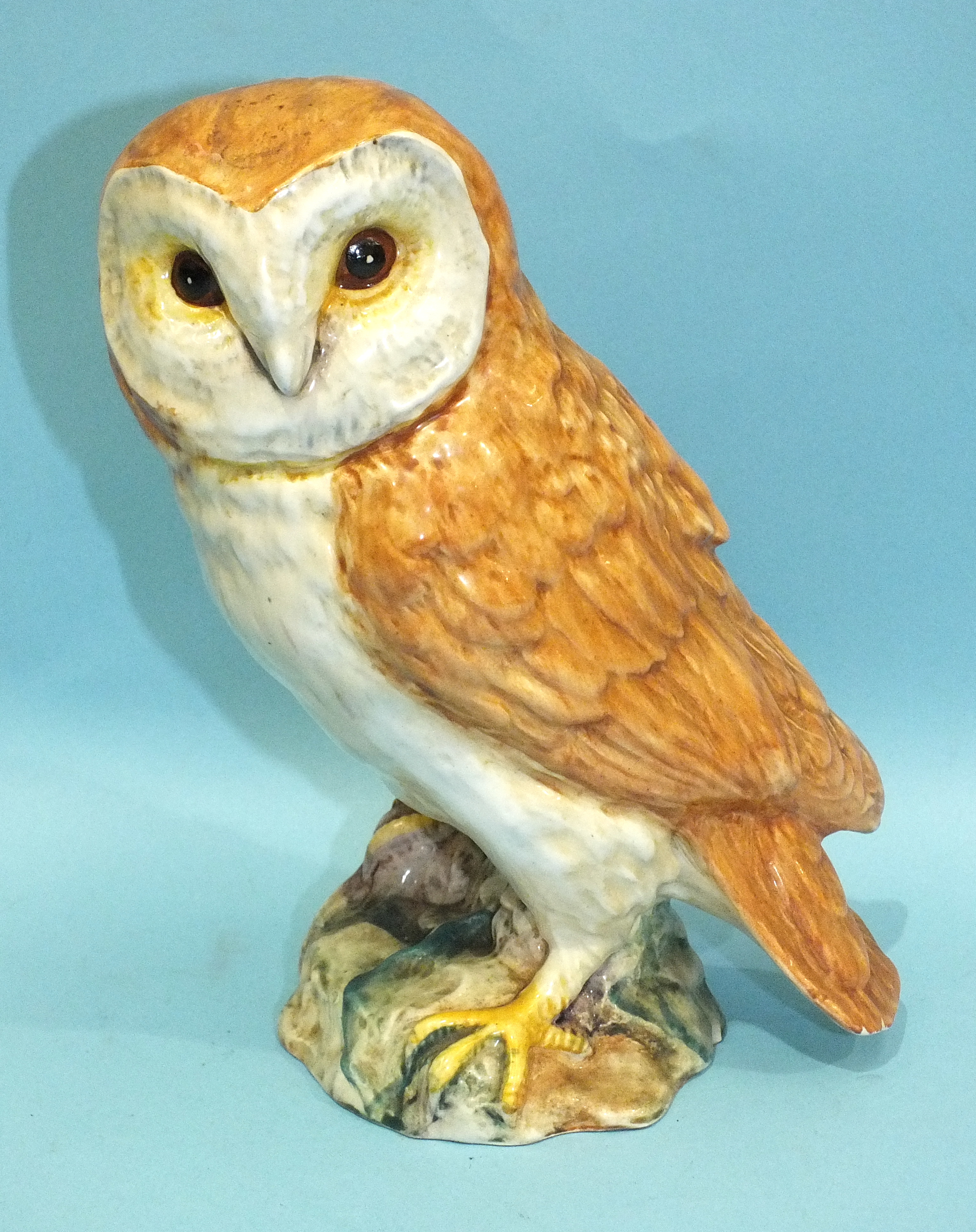 A Beswick model of a Thrush 2308, Beaver 2195, Kingfisher 2371, Barn Owl 1046 and a Nao model of a - Image 7 of 12