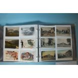 An album of approximately 320 postcards of Doublebois, Dobwalls, St Keyne, St Cleer, St Germans,