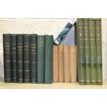 The Navy & Army Illustrated, Vols I-IV, illus, pic cl gt, fo, 1895-1897 and other volumes.