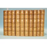 Wheatley (Henry B) (Ed.), The Diary of Samuel Pepys, 10 vols, teg, hf mor gt, 8vo, 1912, (10).